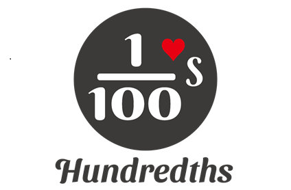 Hundredths株式会社のロゴ