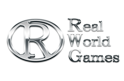 リアルワールドゲームス株式会社のロゴ